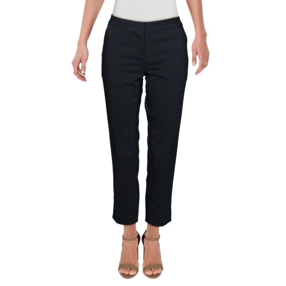 Amanda + Chelsea Womens Navy Low Rise Cropped Stretch Capri Pants NWT